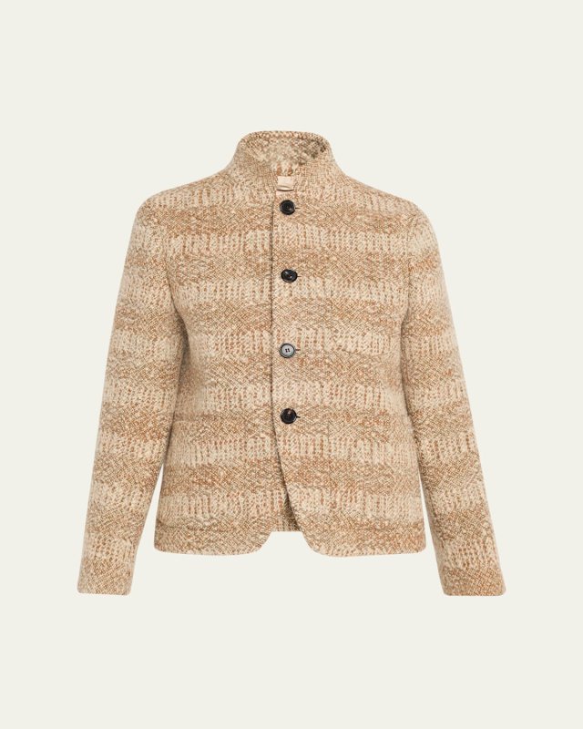 Spagna Wool Mini Single-Breasted Jacket